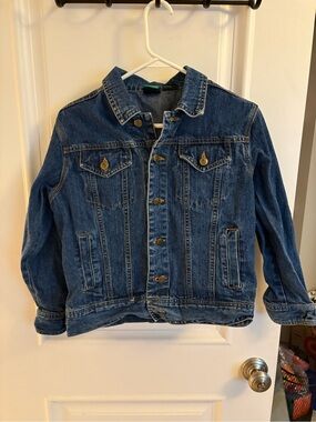 John Deere Dark Blue Jean Jacket